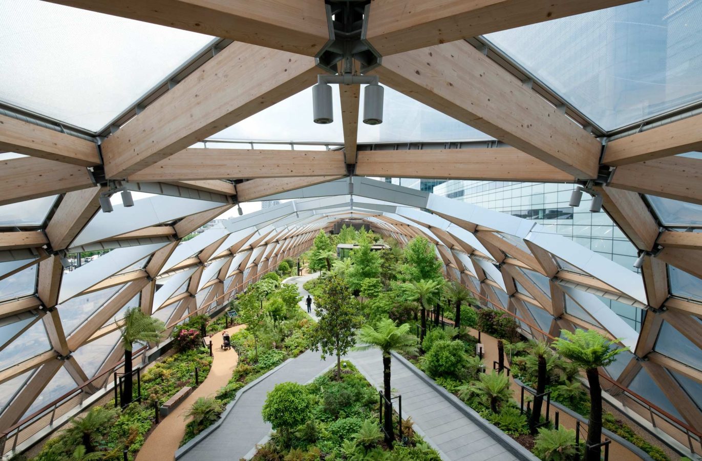 Crossrail place Roof Garden by Gillespies