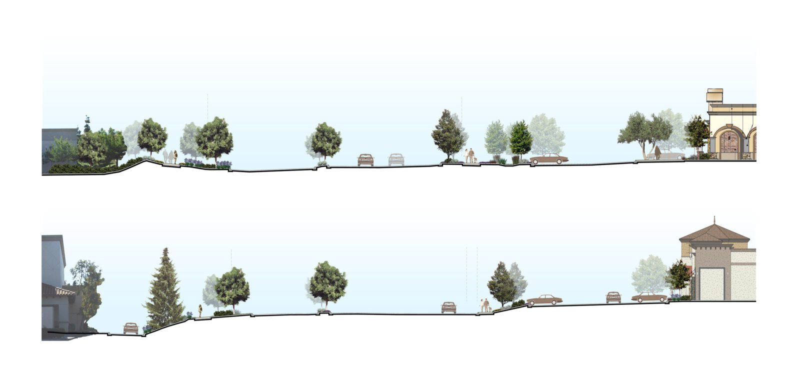 Santa Barbara Landscape Architecture: Hollister Village